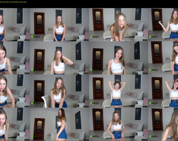 cute18cute — 70 minute Chaturbate female cam show recording, 1080p, Jun 21, 2020