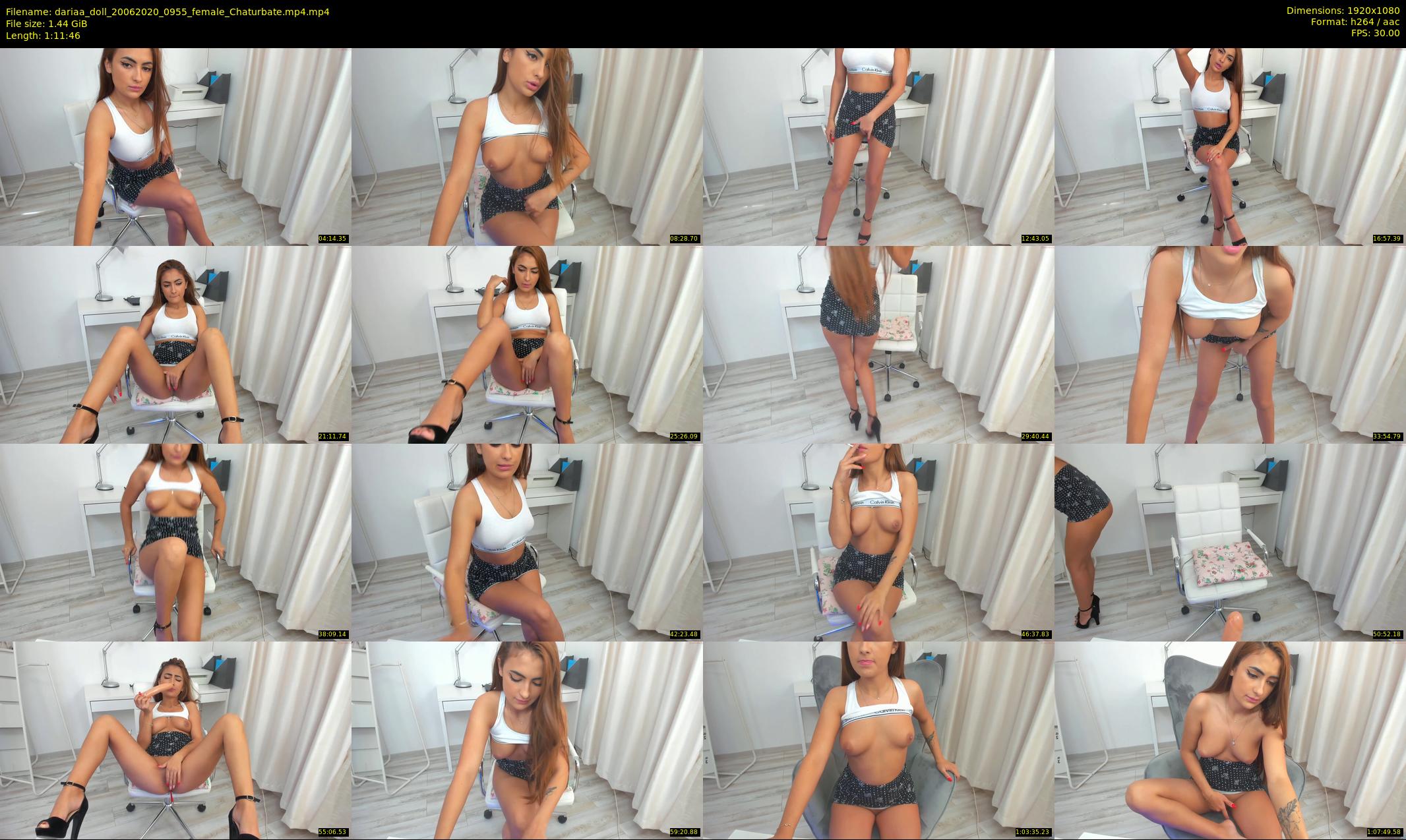 dariaa_doll — 72 minute Chaturbate female cam show recording, 1080p, Jun 20, 2020