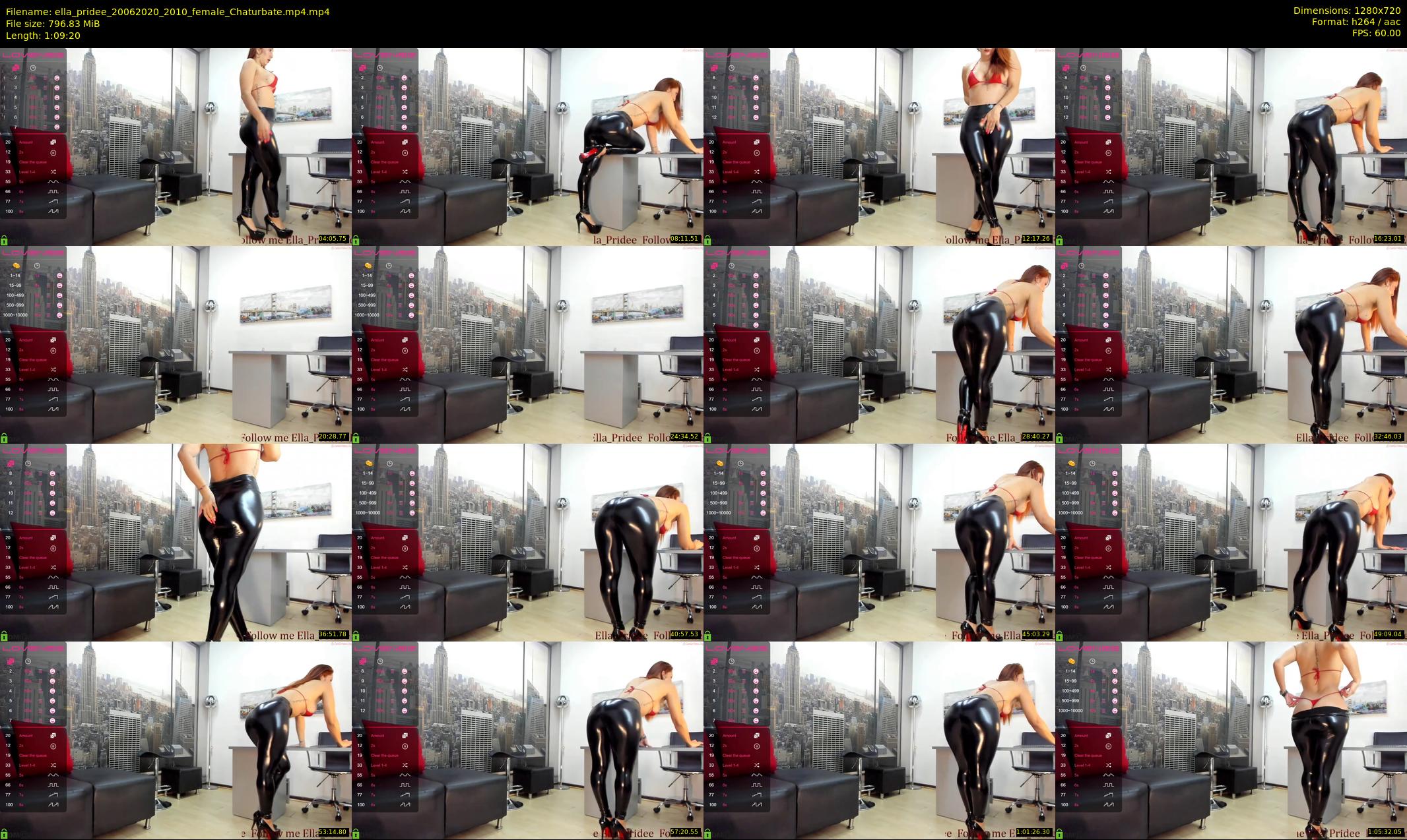 ella_pridee — 70 minute Chaturbate female cam show recording, 720p, Jun 20, 2020