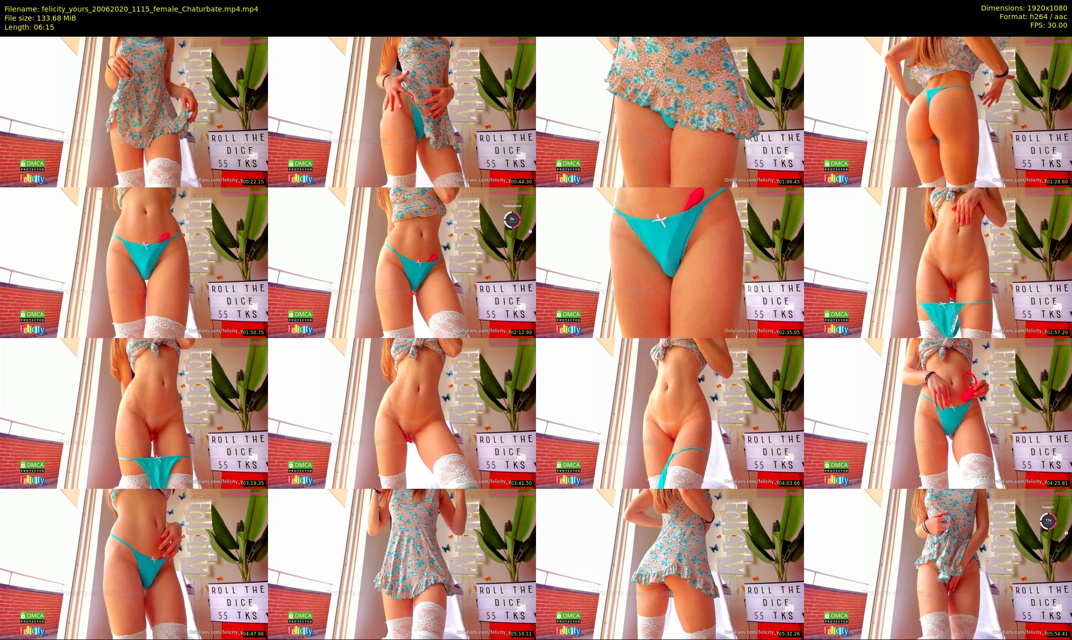 felicity_yours — 7 minute Chaturbate female cam show recording, 1080p, Jun 20, 2020