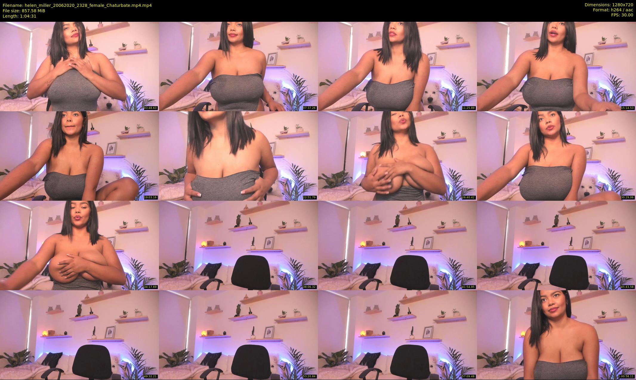 helen_miller — 65 minute Chaturbate female cam show recording, 720p, Jun 20, 2020