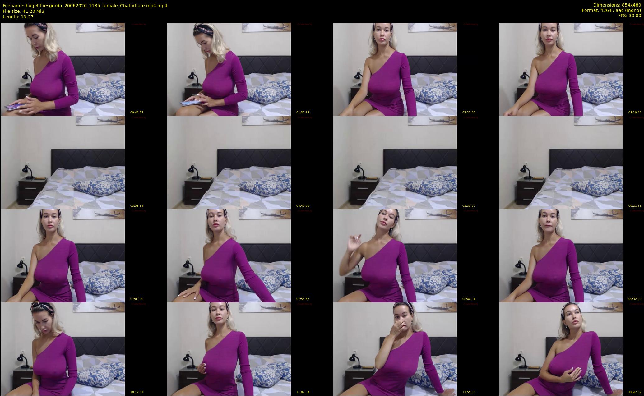 hugetittiesgerda — 14 minute Chaturbate female cam show recording, 480p, Jun 20, 2020