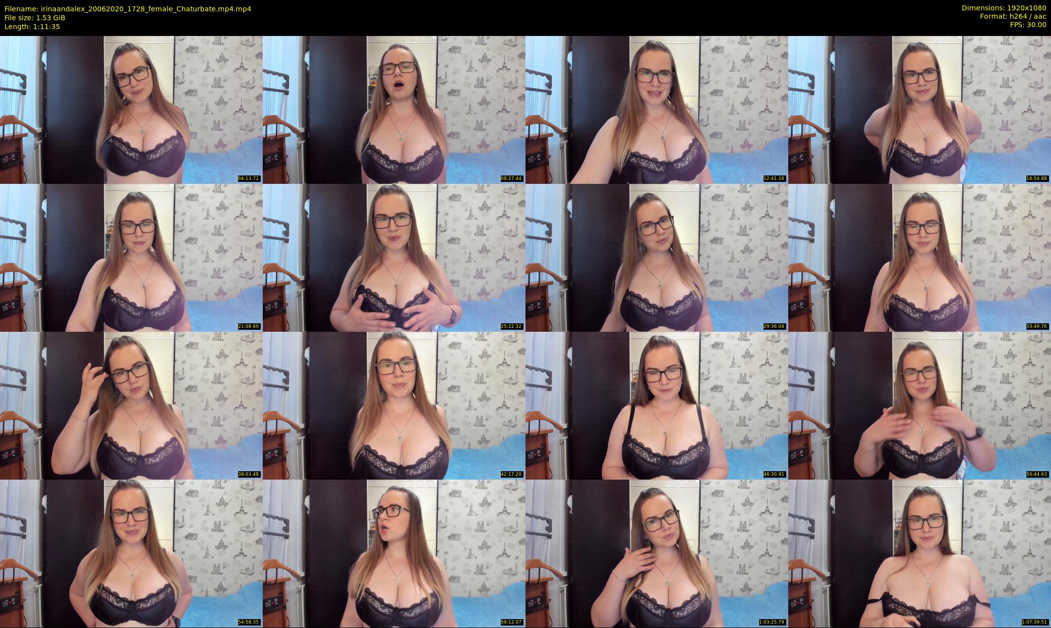 irinaandalex — 72 minute Chaturbate couple cam show recording, 1080p, Jun 20, 2020