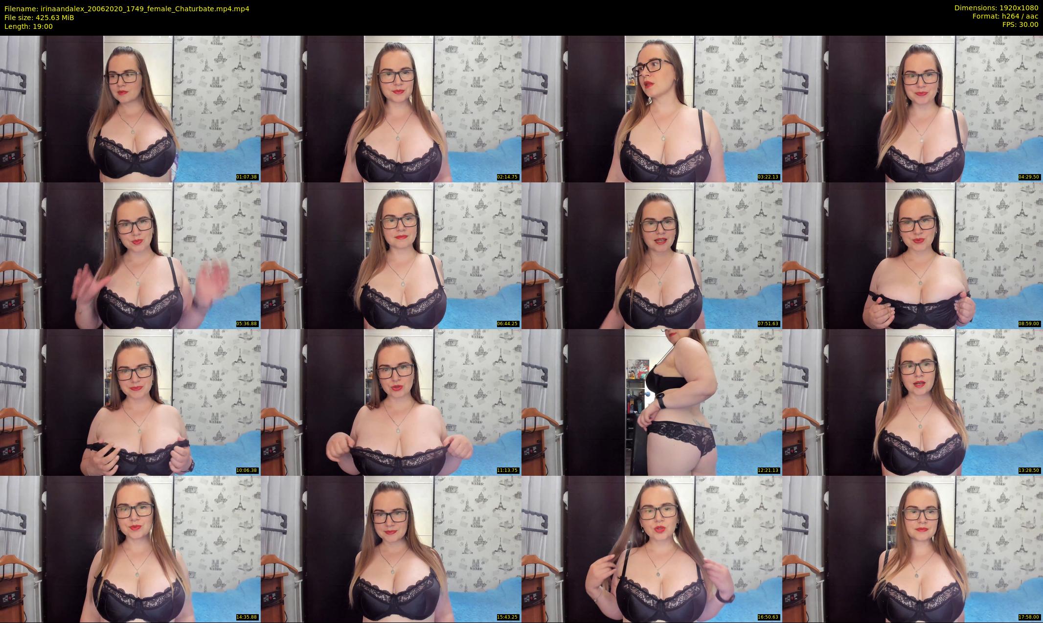 irinaandalex — 19 minute Chaturbate couple cam show recording, 1080p, Jun 20, 2020