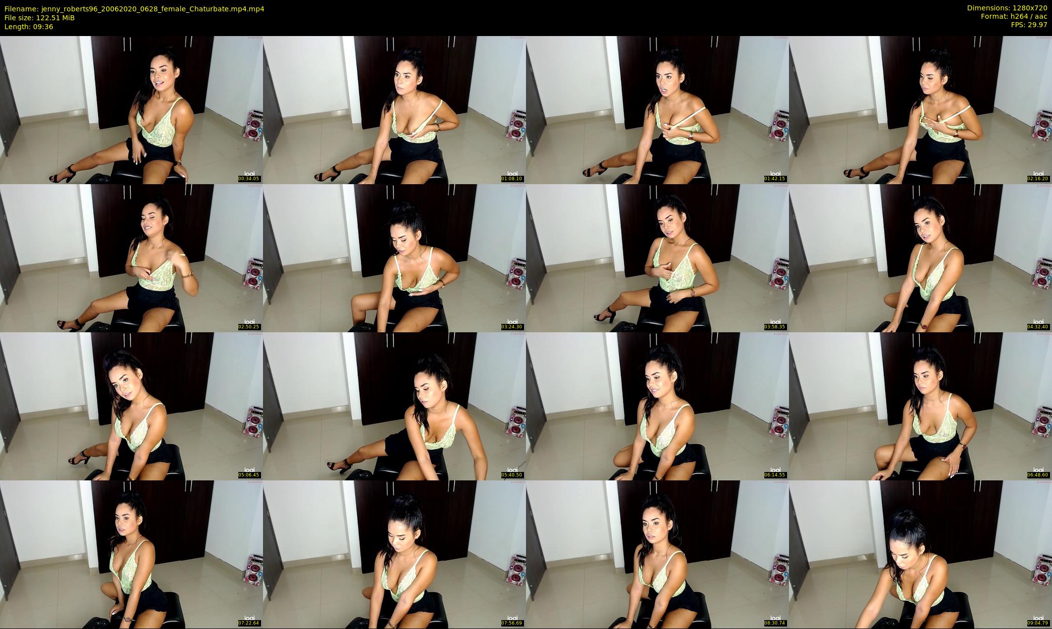 jenny_roberts96 — 10 minute Chaturbate female cam show recording, 720p, Jun 20, 2020