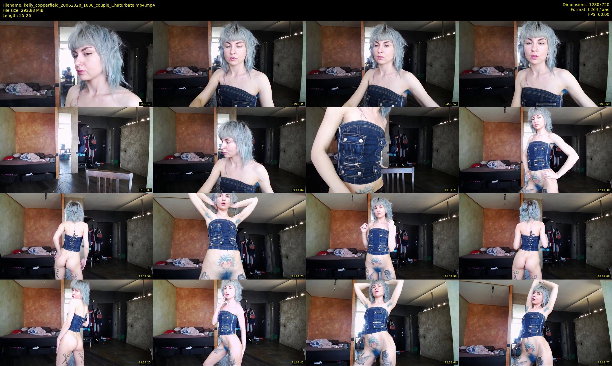 kelly_copperfield — 26 minute Chaturbate female cam show recording, 720p, Jun 20, 2020