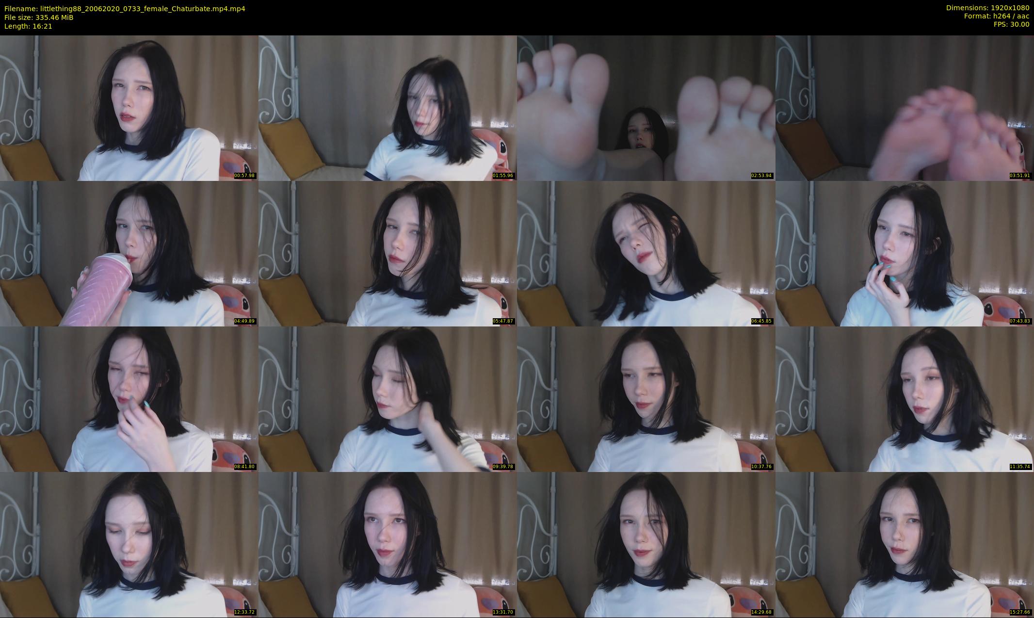 littlething88 — 17 minute Chaturbate female cam show recording, 1080p, Jun 20, 2020