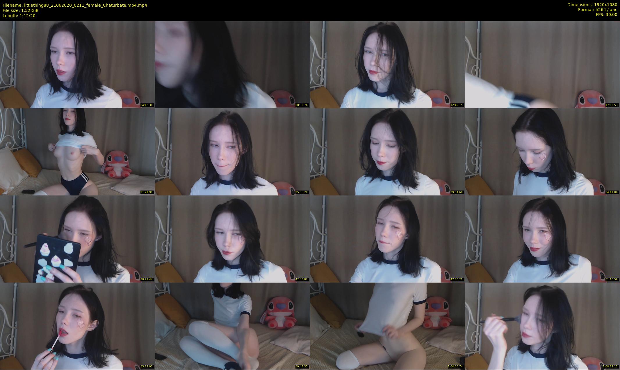littlething88 — 73 minute Chaturbate female cam show recording, 1080p, Jun 21, 2020