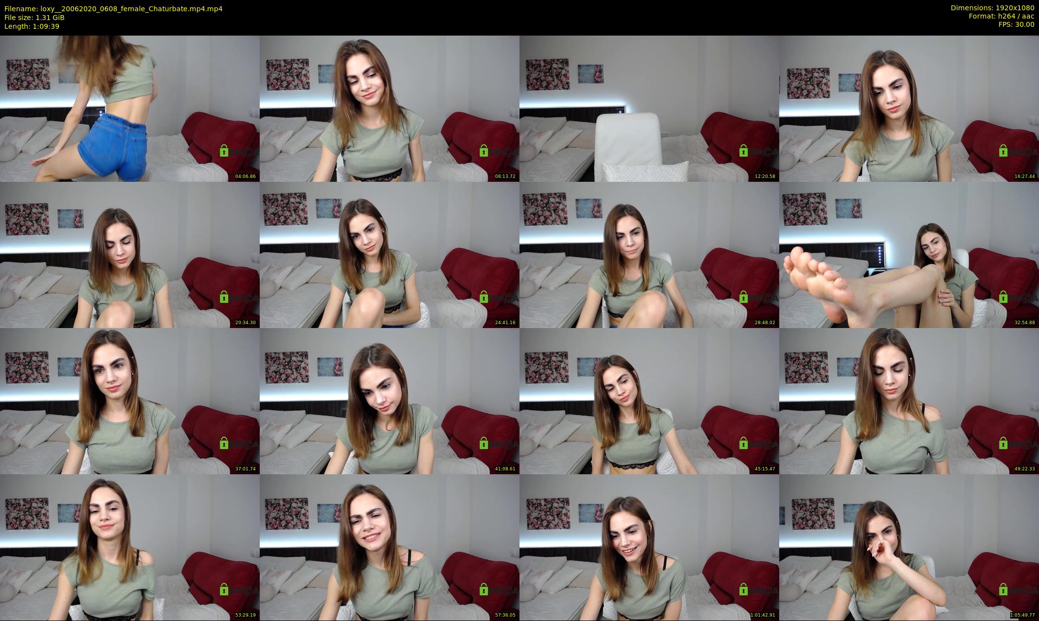 loxy_ — 70 minute Chaturbate female cam show recording, 1080p, Jun 20, 2020