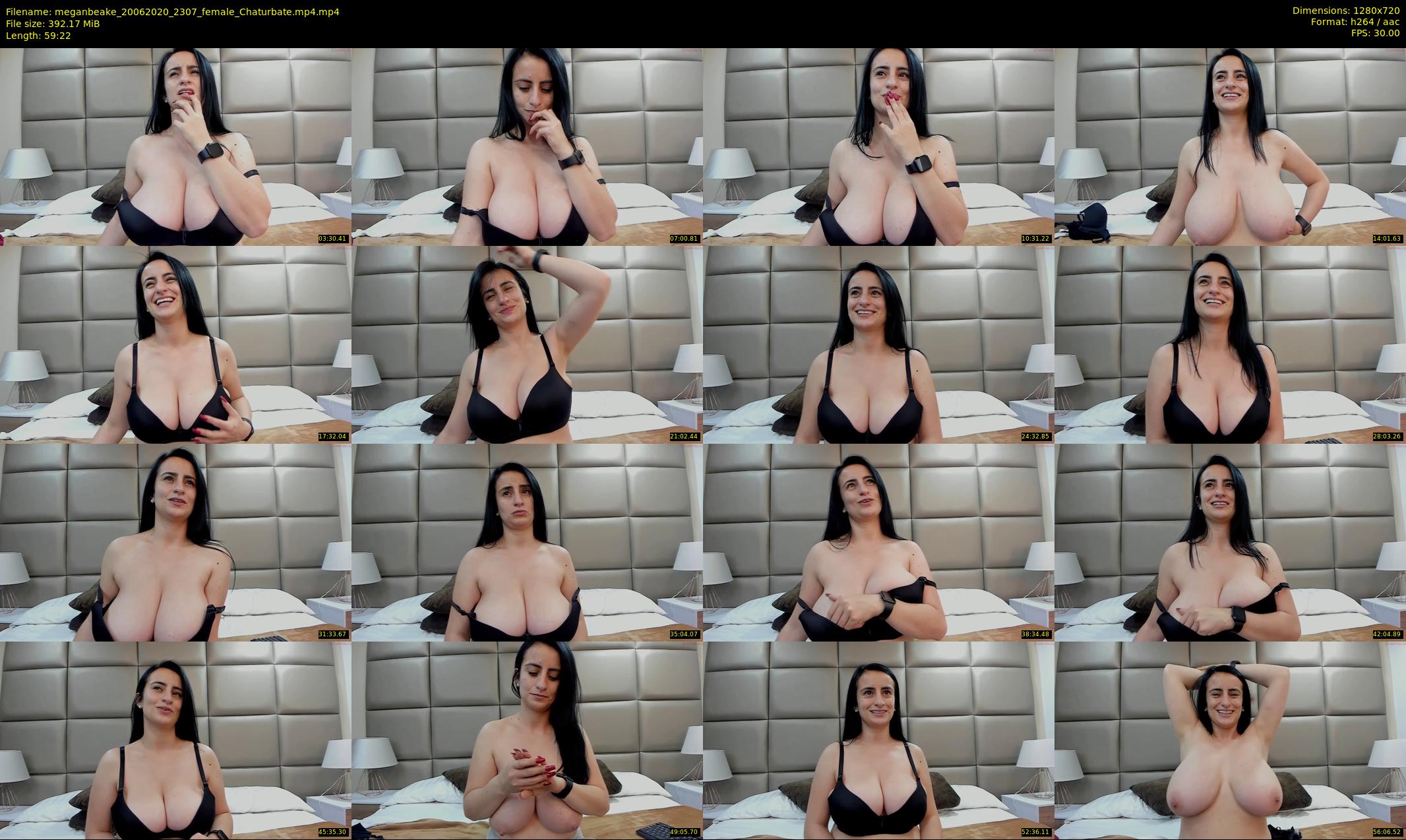 meganbeake — 60 minute Chaturbate female cam show recording, 720p, Jun 20, 2020
