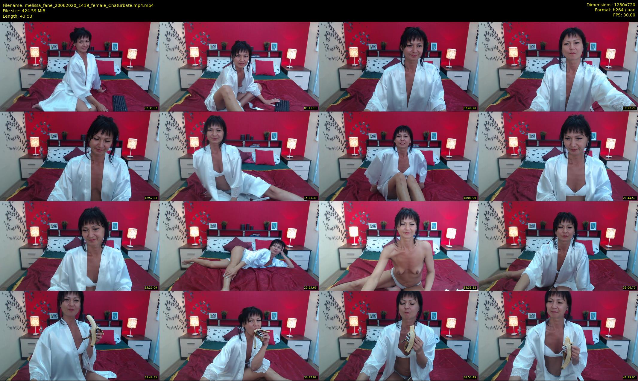 melissa_fane — 44 minute Chaturbate female cam show recording, 720p, Jun 20, 2020
