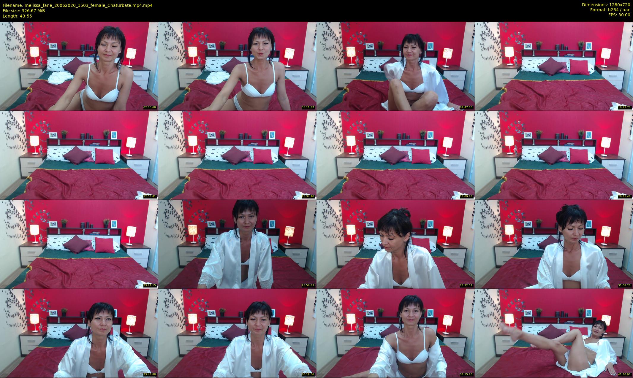 melissa_fane — 44 minute Chaturbate female cam show recording, 720p, Jun 20, 2020