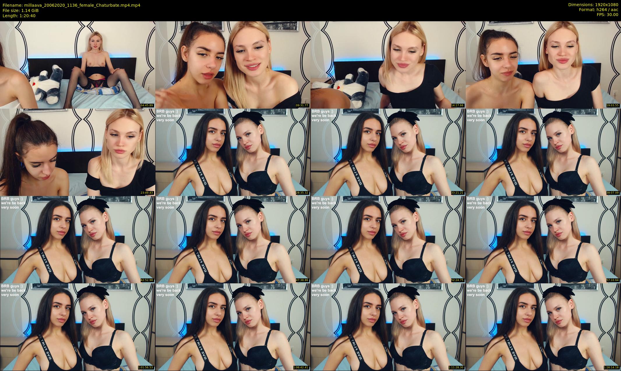 millaava — 81 minute Chaturbate female cam show recording, 1080p, Jun 20, 2020