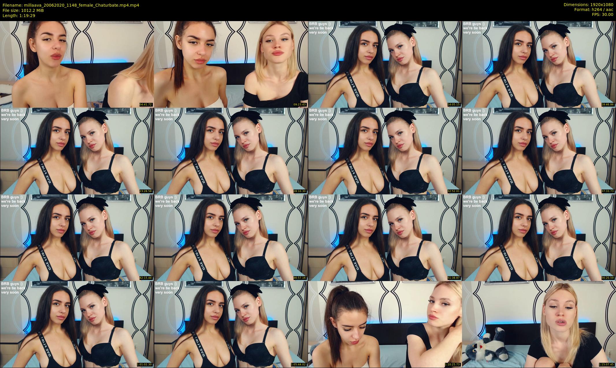 millaava — 80 minute Chaturbate female cam show recording, 1080p, Jun 20, 2020