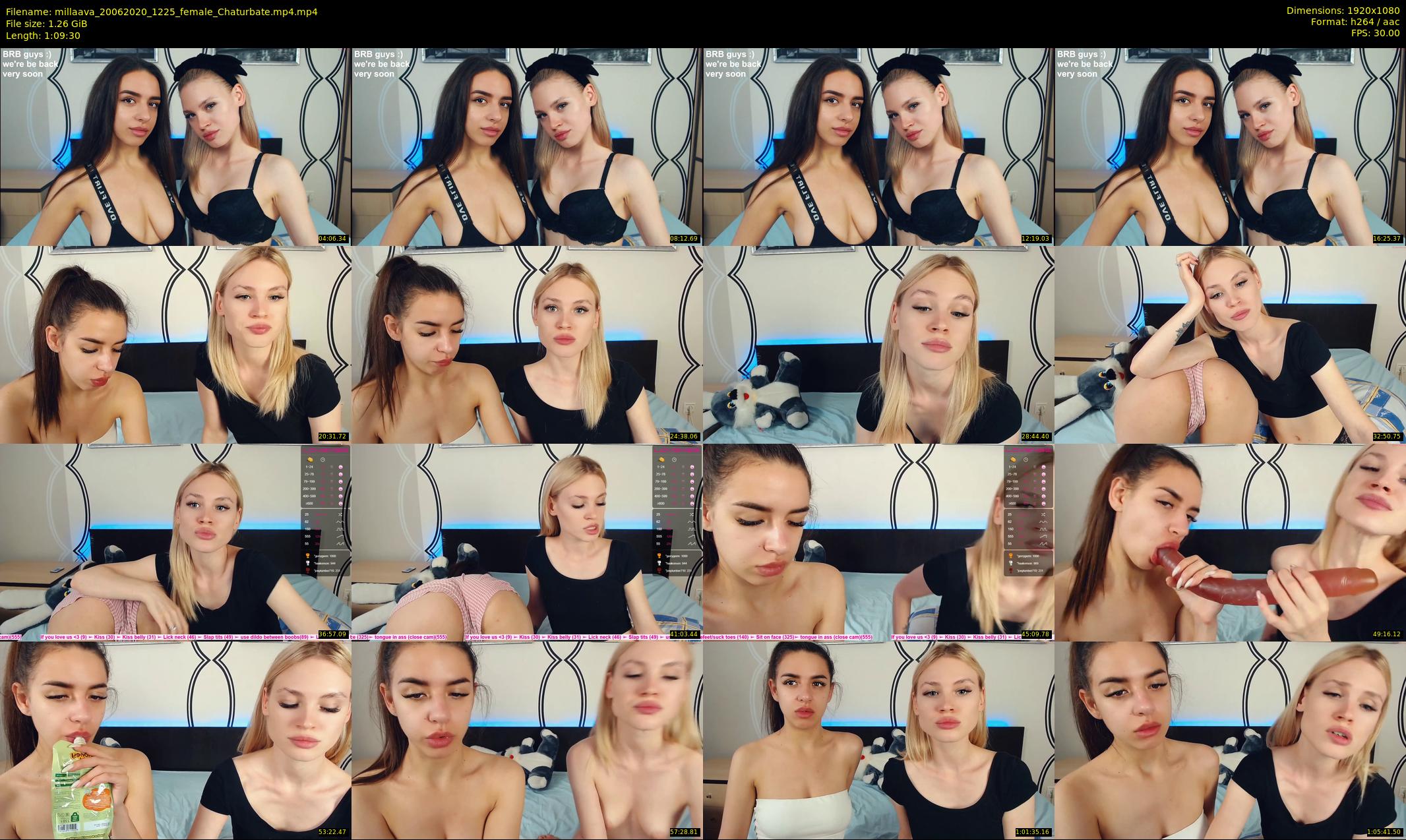 millaava — 70 minute Chaturbate female cam show recording, 1080p, Jun 20, 2020