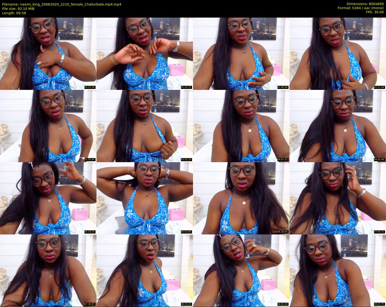 naomi_king — 10 minute Chaturbate female cam show recording, 480p, Jun 20, 2020