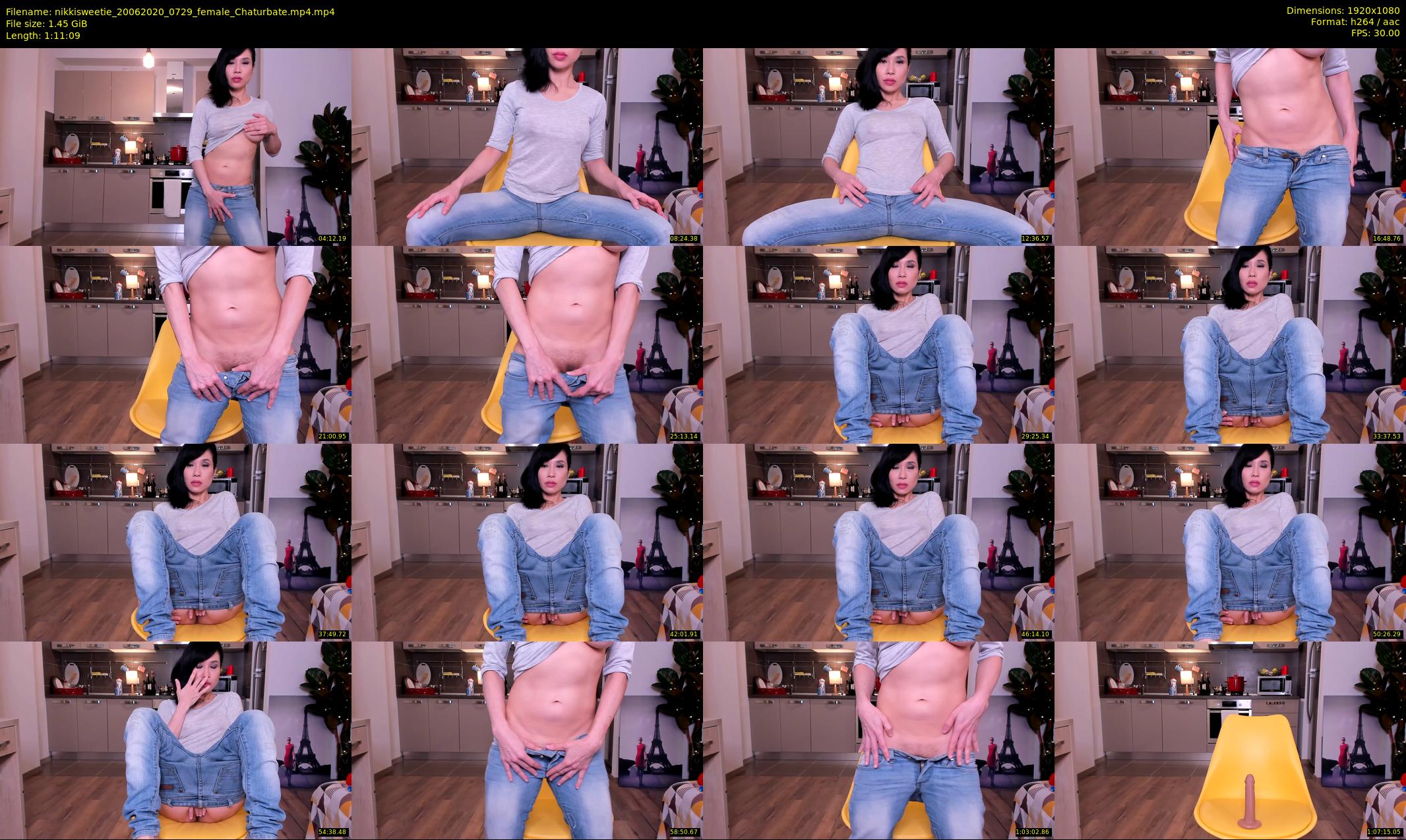 nikkisweetie — 72 minute Chaturbate female cam show recording, 1080p, Jun 20, 2020