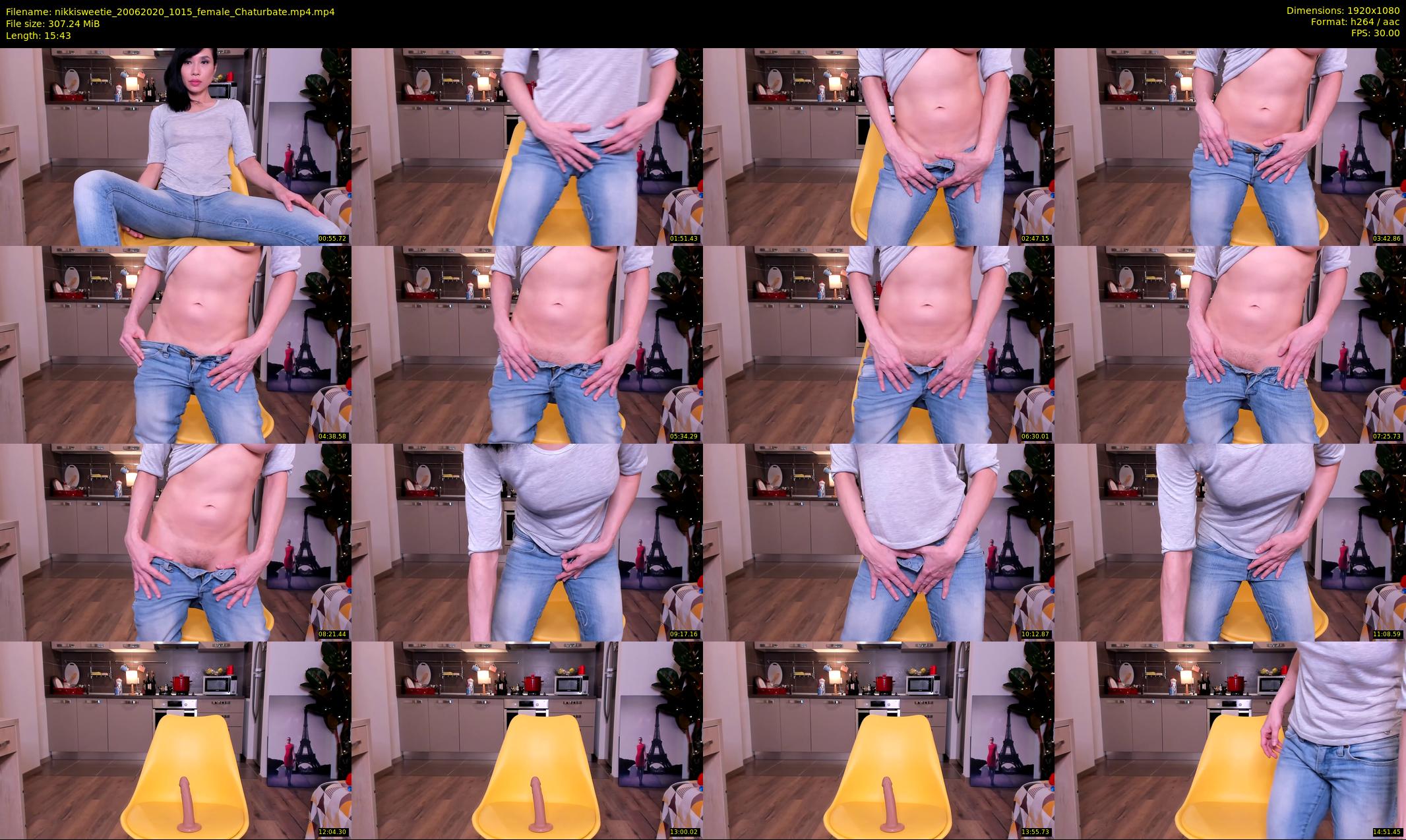 nikkisweetie — 16 minute Chaturbate female cam show recording, 1080p, Jun 20, 2020