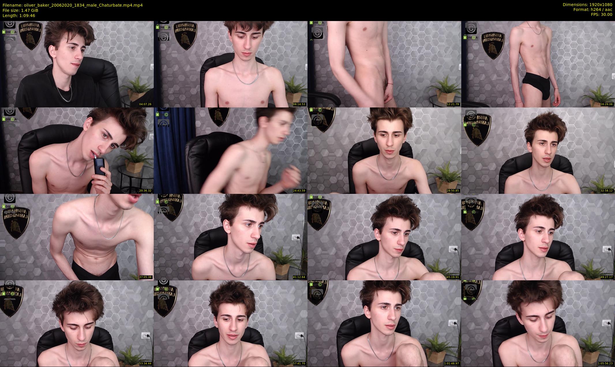 oliver_baker — 70 minute Chaturbate male cam show recording, 1080p, Jun 20, 2020