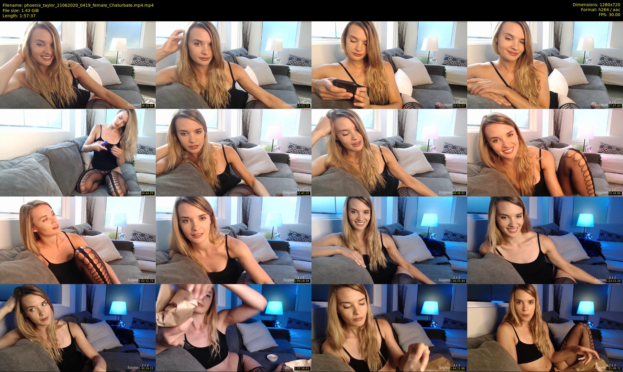 phoenix_taylor — 118 minute Chaturbate female cam show recording, 720p, Jun 21, 2020