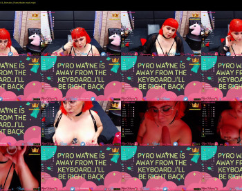 pyrowayne — 51 minute Chaturbate female cam show recording, 720p, Jun 21, 2020
