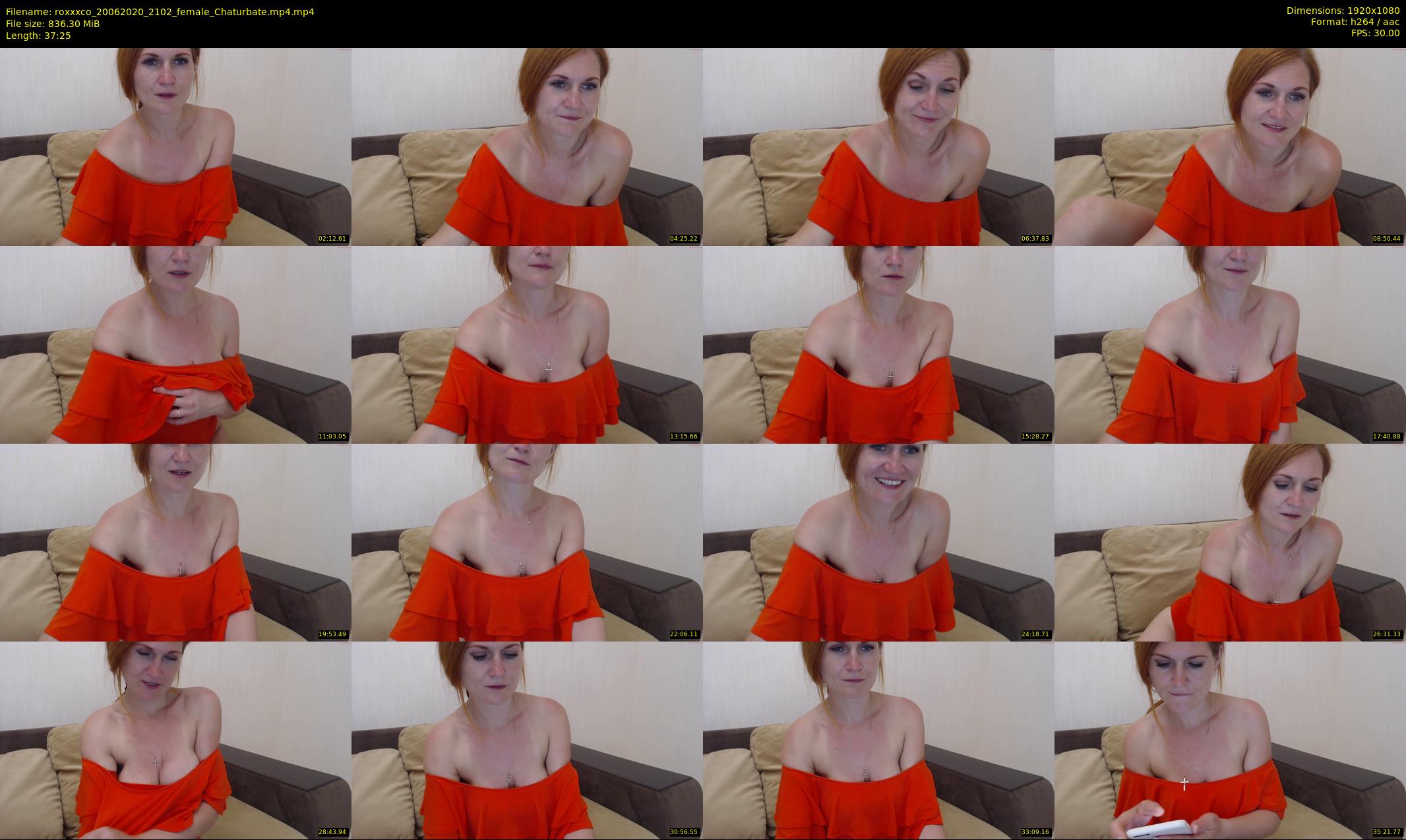 roxxxco — 38 minute Chaturbate female cam show recording, 1080p, Jun 20, 2020