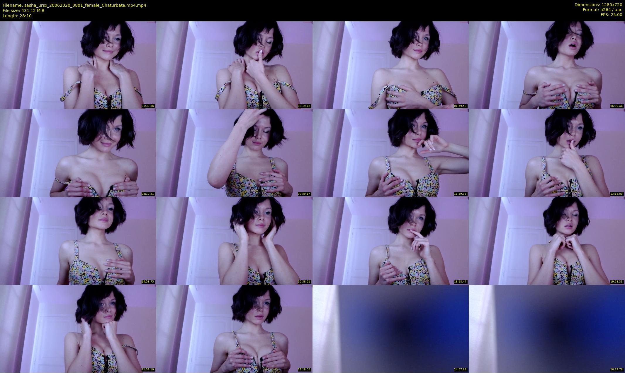 sasha_ursx — 29 minute Chaturbate female cam show recording, 720p, Jun 20, 2020