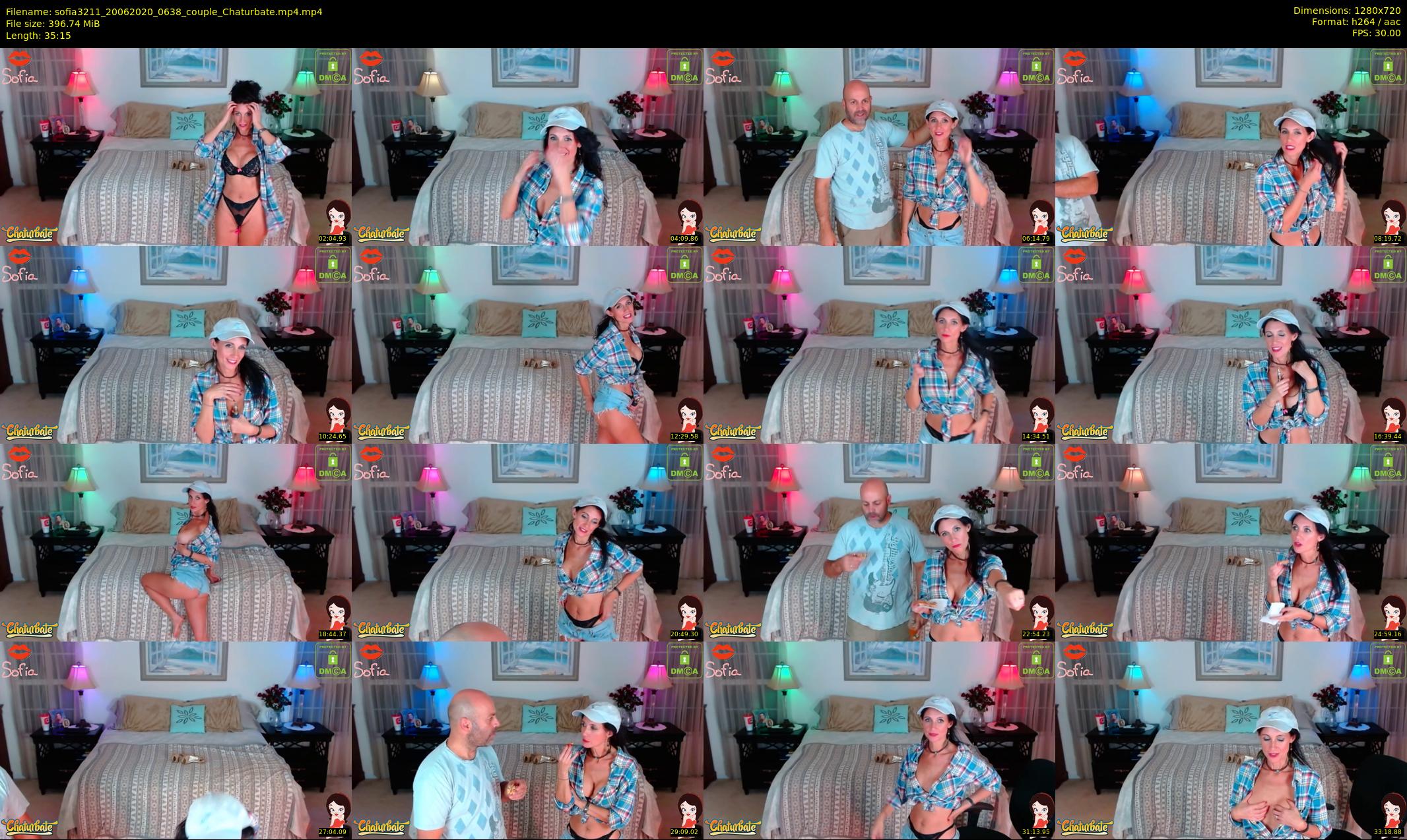 sofia3211 — 36 minute Chaturbate couple cam show recording, 720p, Jun 20, 2020
