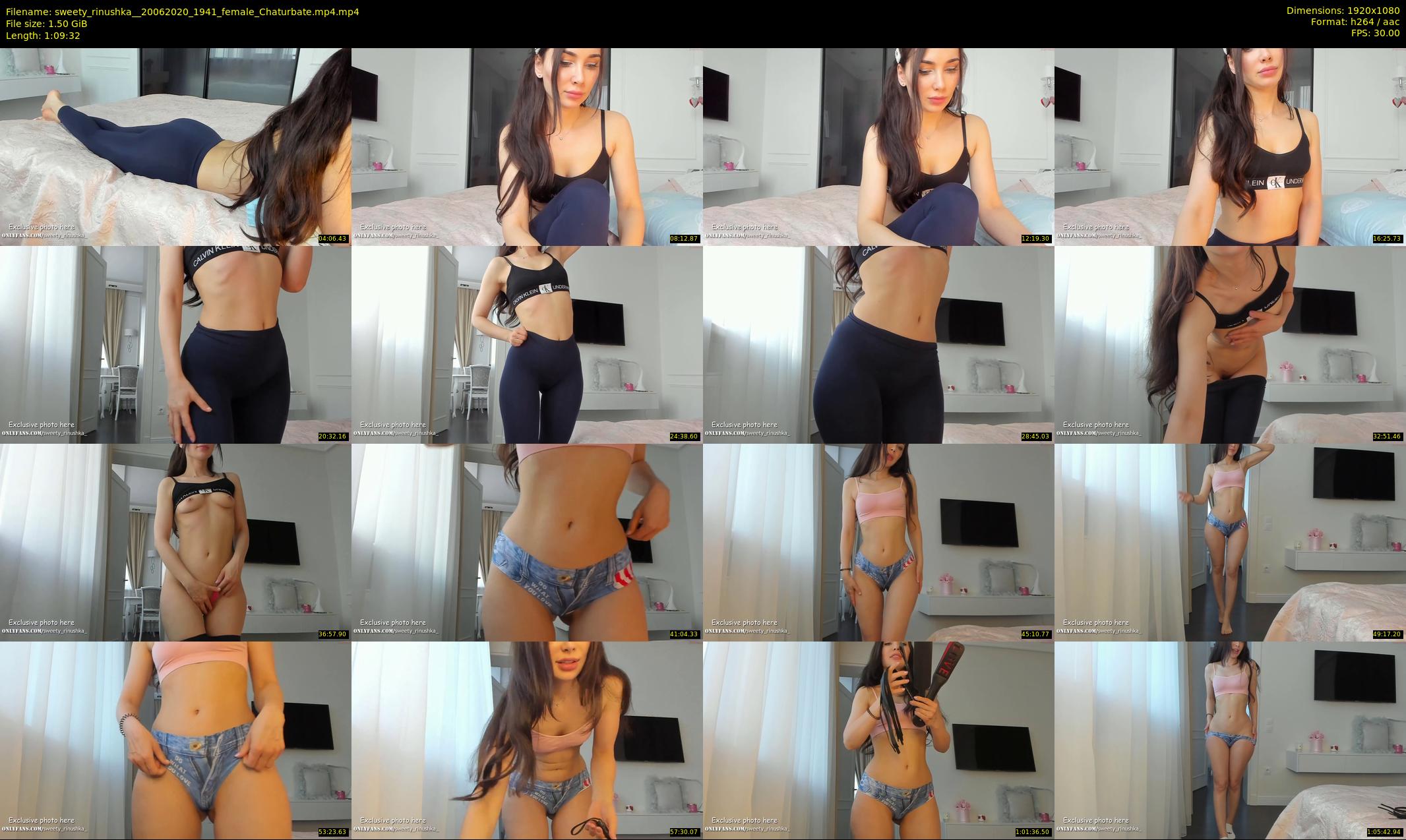 sweety_rinushka_ — 70 minute Chaturbate female cam show recording, 1080p, Jun 20, 2020