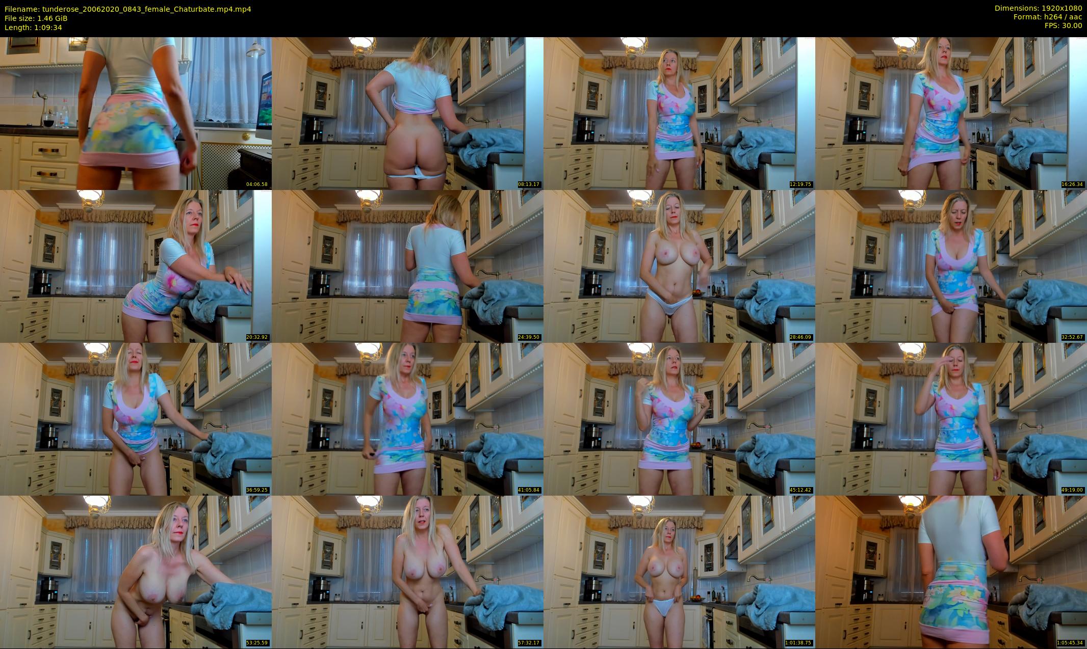 tunderose — 70 minute Chaturbate female cam show recording, 1080p, Jun 20, 2020