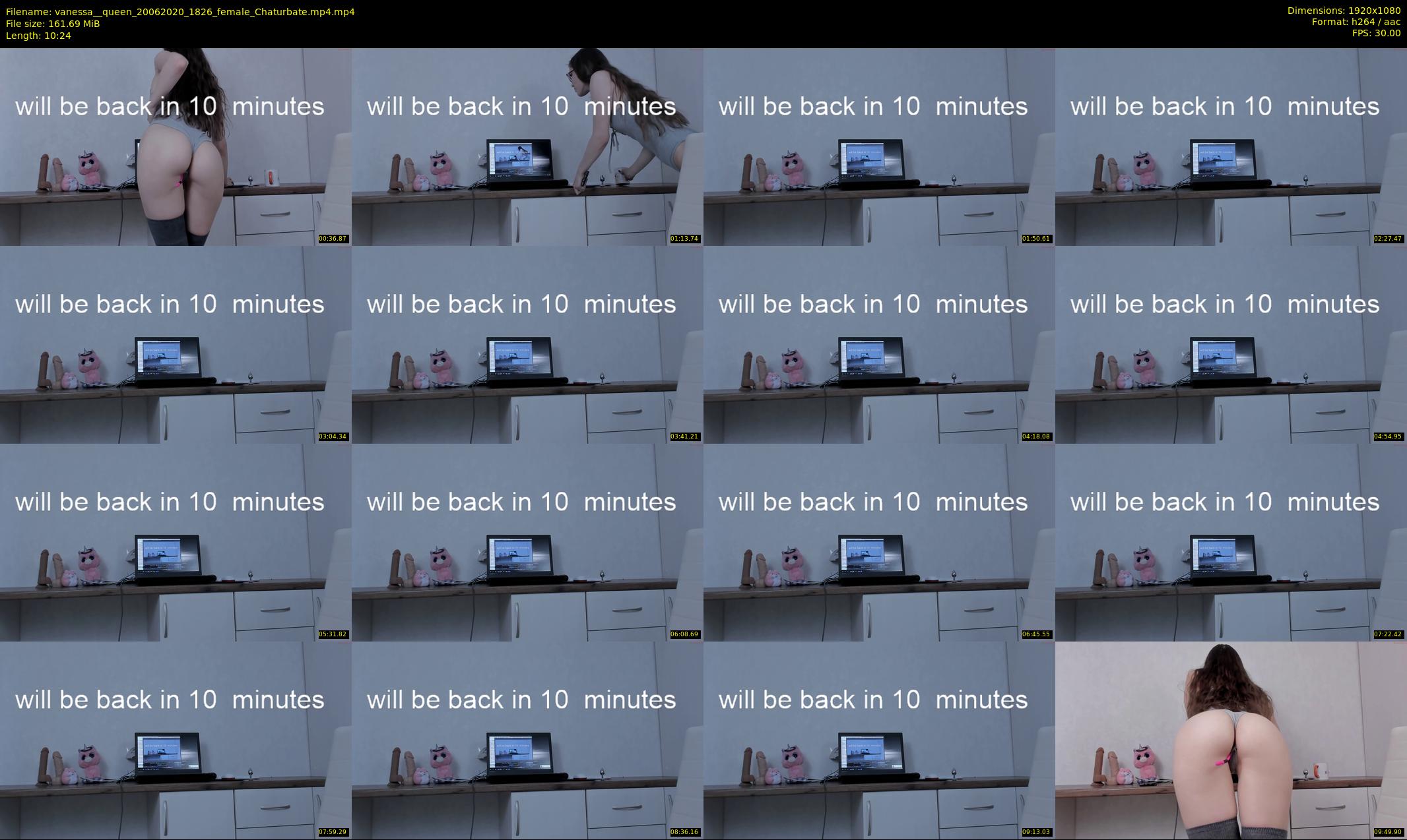 vanessa__queen — 11 minute Chaturbate female cam show recording, 1080p, Jun 20, 2020