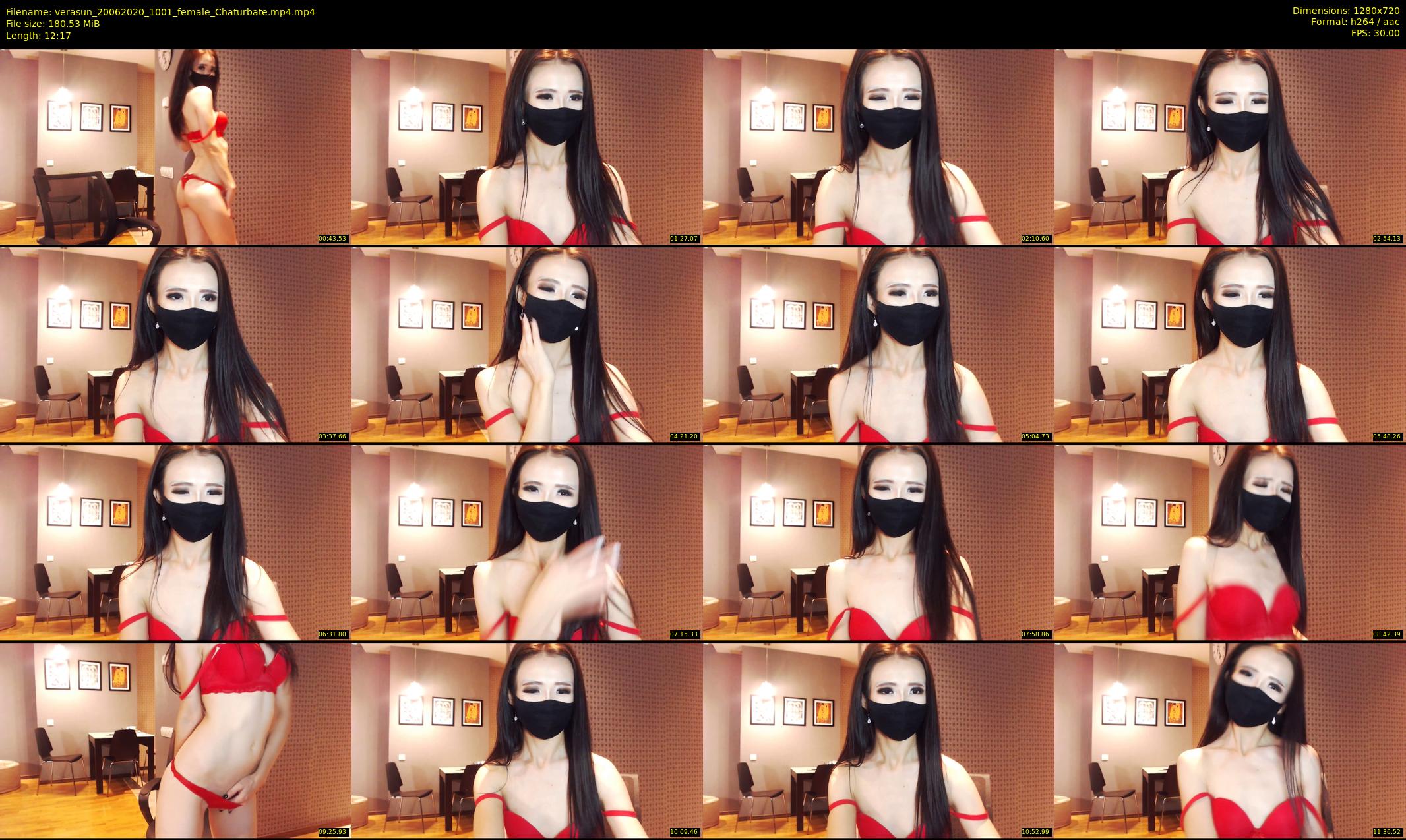 verasun — 13 minute Chaturbate female cam show recording, 720p, Jun 20, 2020