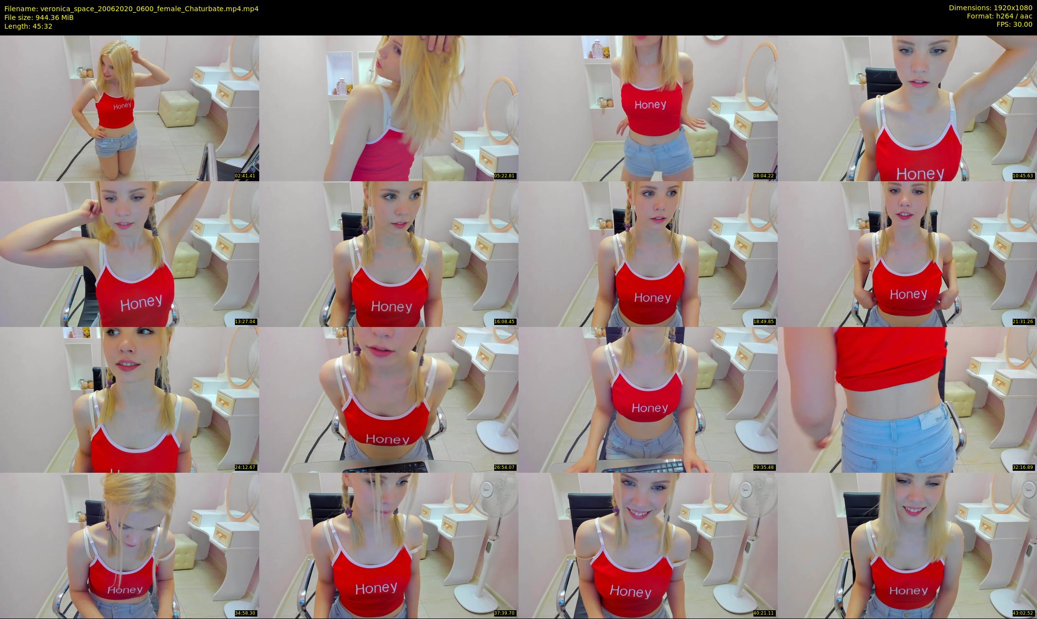 veronica_space — 46 minute Chaturbate female cam show recording, 1080p, Jun 20, 2020