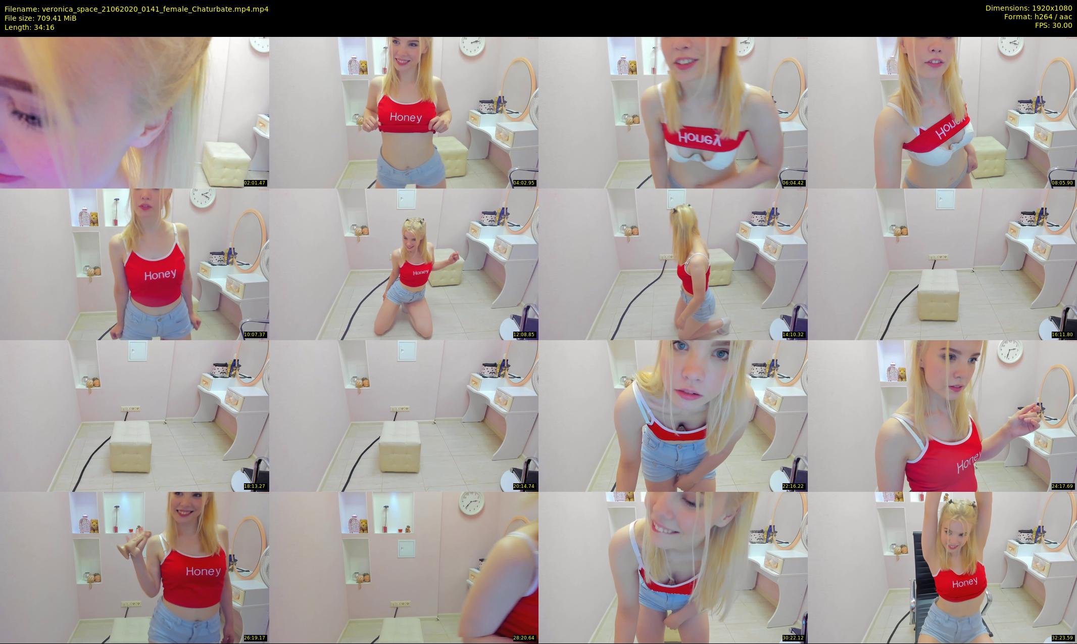 veronica_space — 35 minute Chaturbate female cam show recording, 1080p, Jun 21, 2020