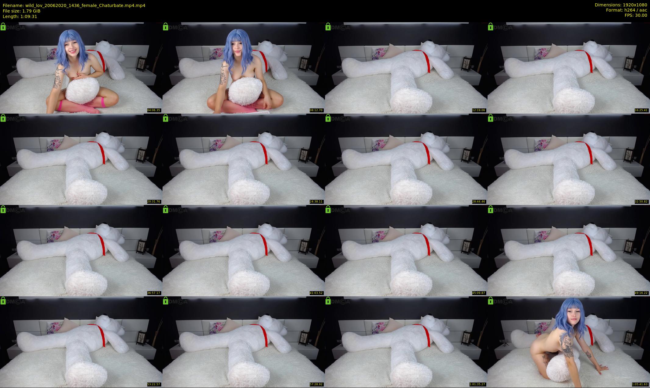 wild_lov — 70 minute Chaturbate female cam show recording, 1080p, Jun 20, 2020