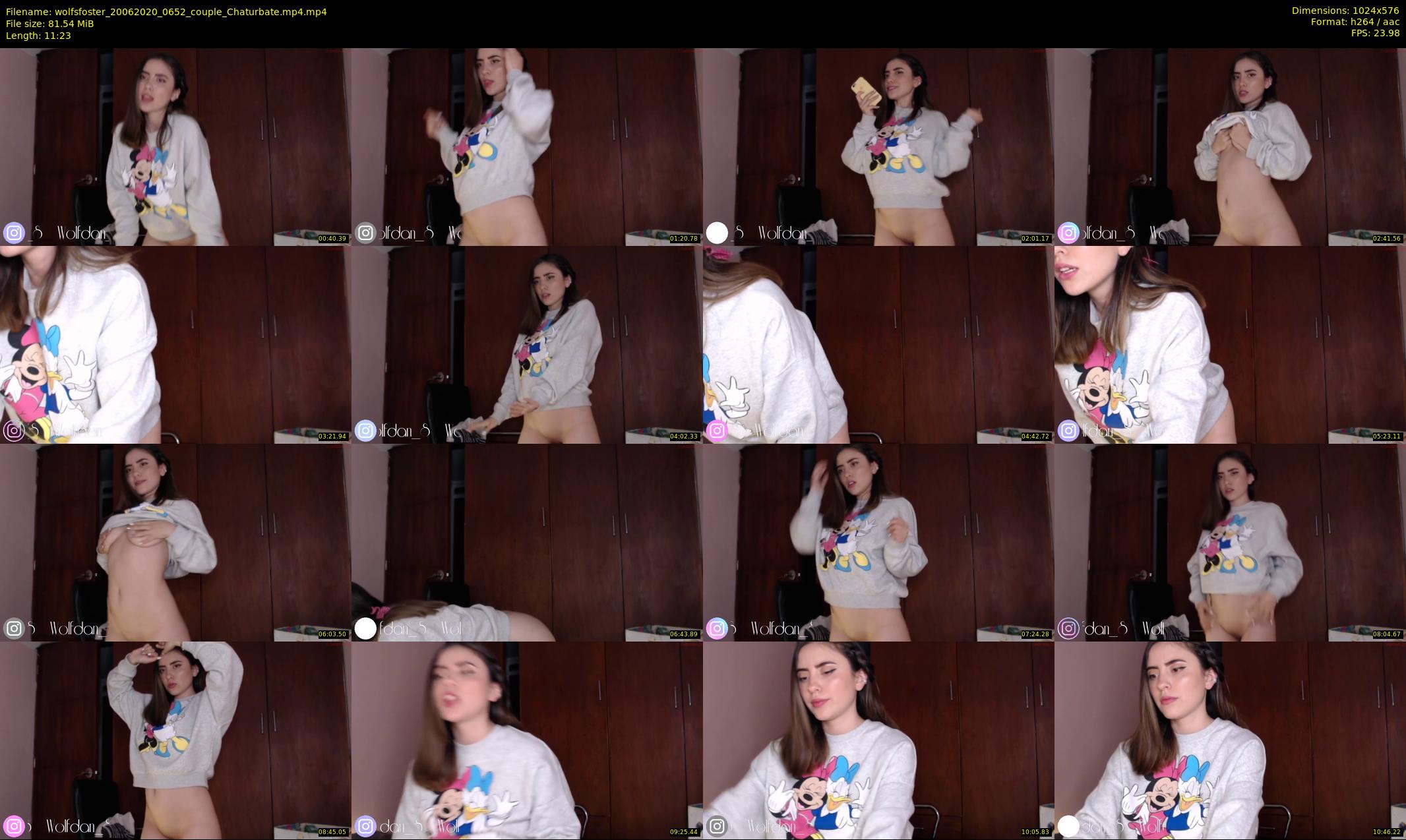 wolfsfoster — 12 minute Chaturbate couple cam show recording, 480p, Jun 20, 2020