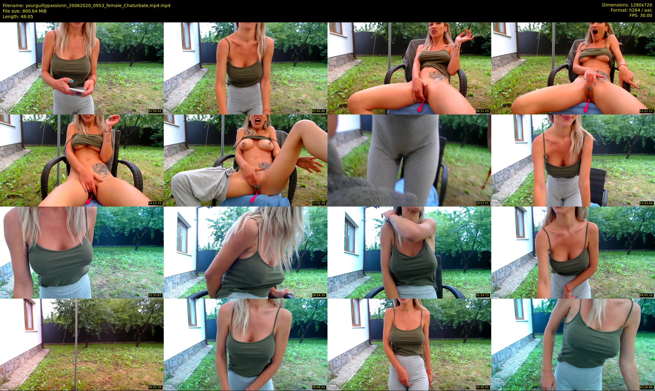yourguiltypassionn — 49 minute Chaturbate female cam show recording, 720p, Jun 20, 2020