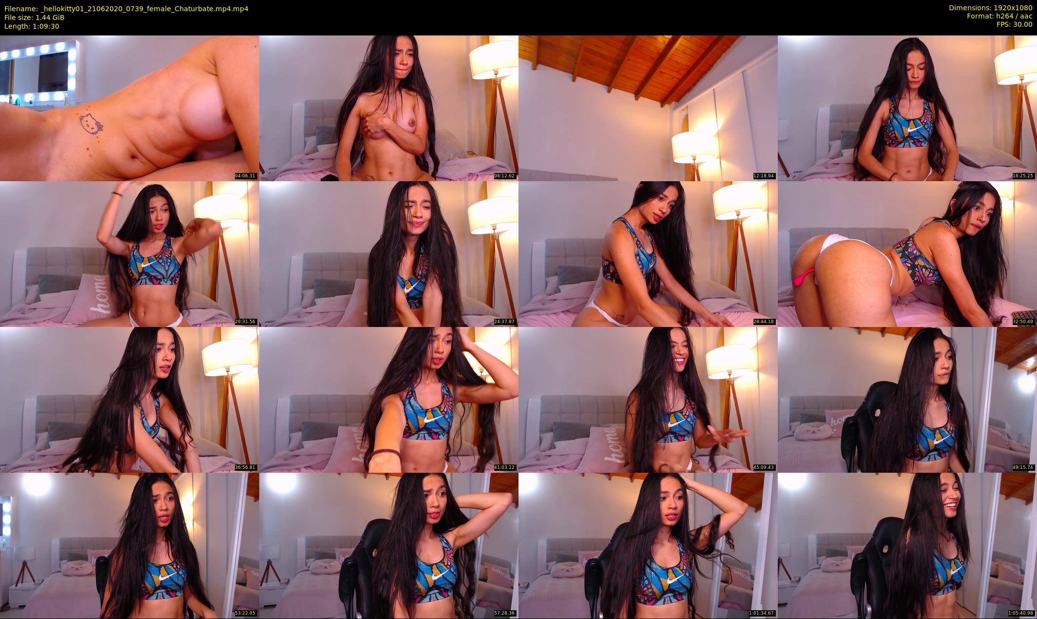 _hellokitty01 — 70 minute Chaturbate female cam show recording, 1080p, Jun 21, 2020