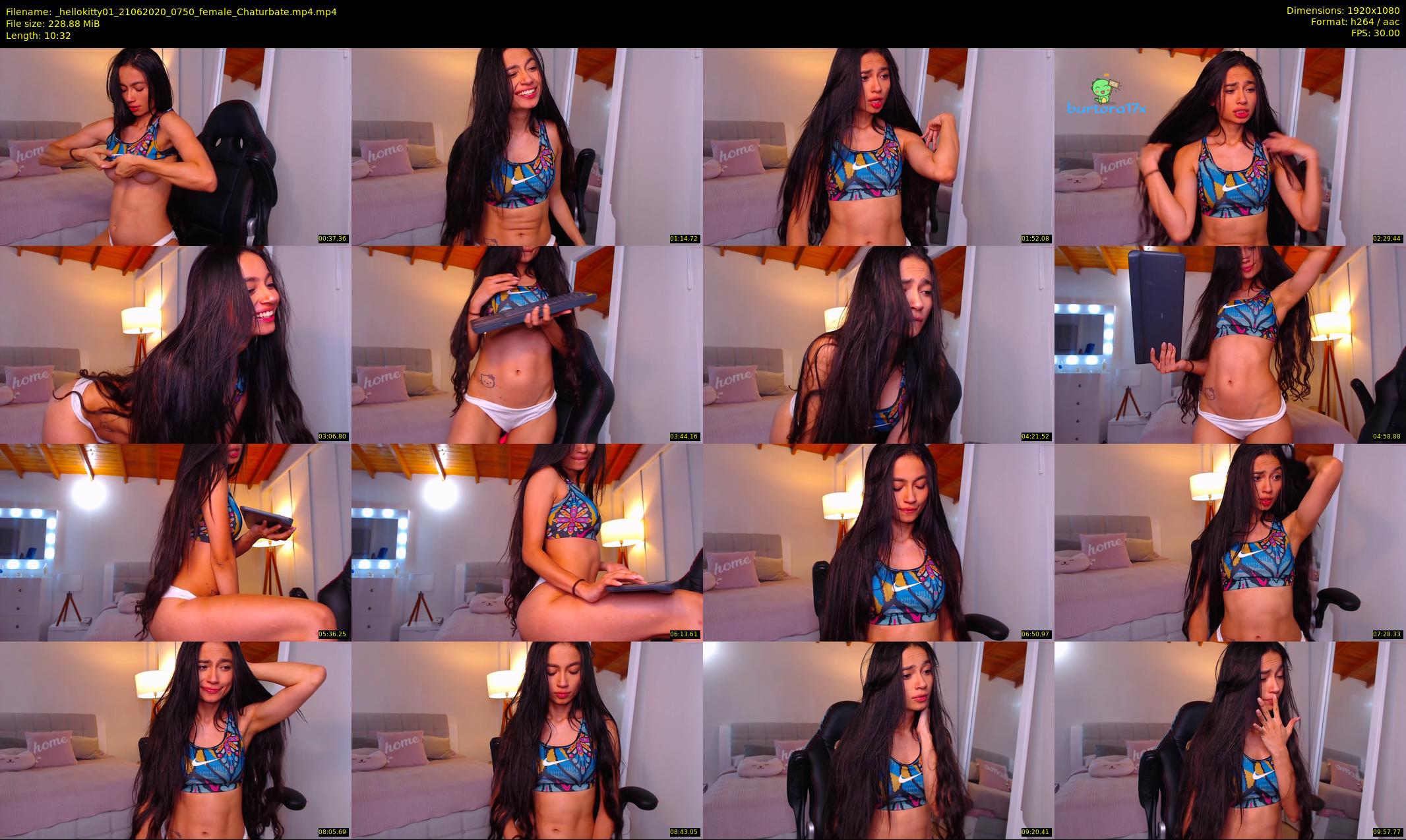 _hellokitty01 — 11 minute Chaturbate female cam show recording, 1080p, Jun 21, 2020