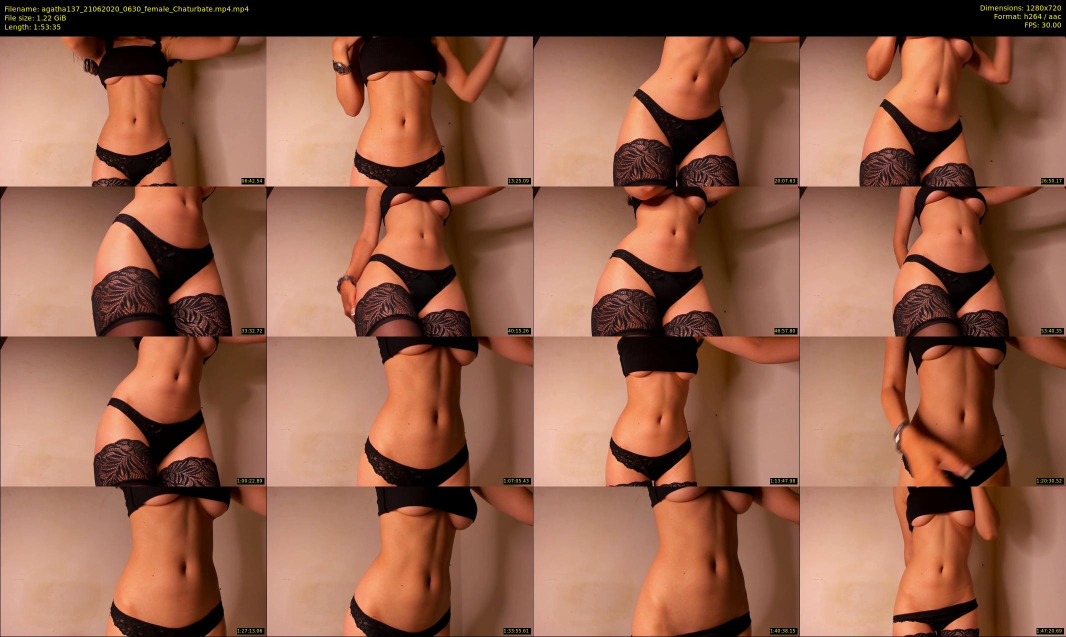 agatha137 — 114 minute Chaturbate female cam show recording, 720p, Jun 21, 2020