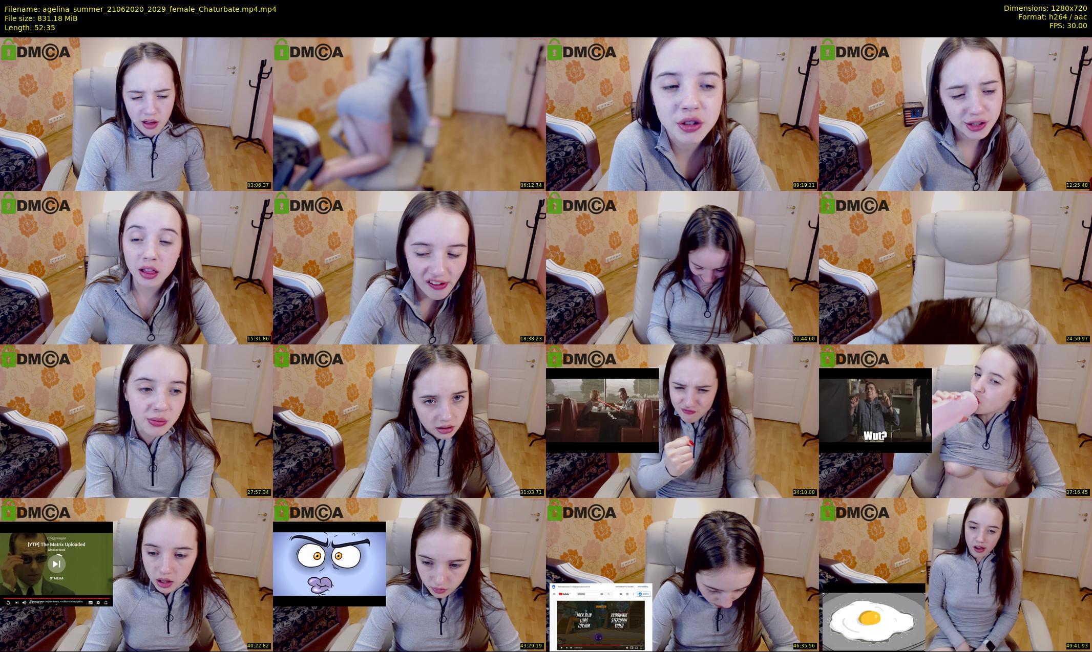 agelina_summer — 53 minute Chaturbate female cam show recording, 720p, Jun 21, 2020