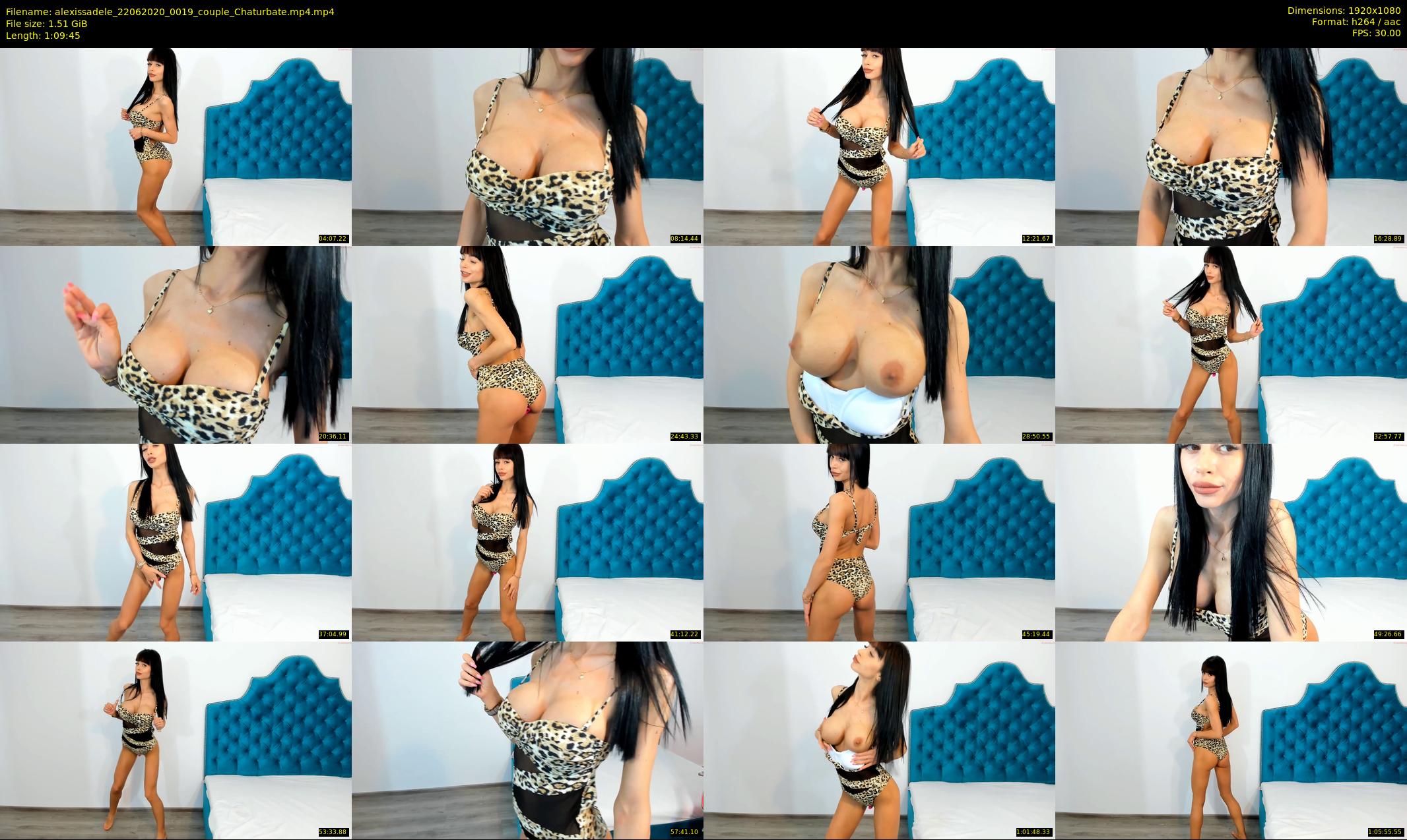 alexissadele — 70 minute Chaturbate female cam show recording, 1080p, Jun 22, 2020