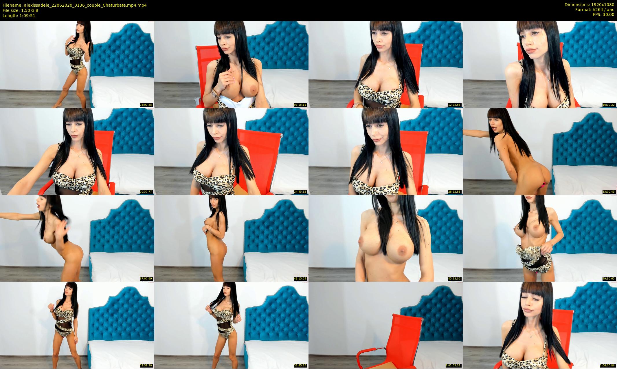 alexissadele — 70 minute Chaturbate female cam show recording, 1080p, Jun 22, 2020
