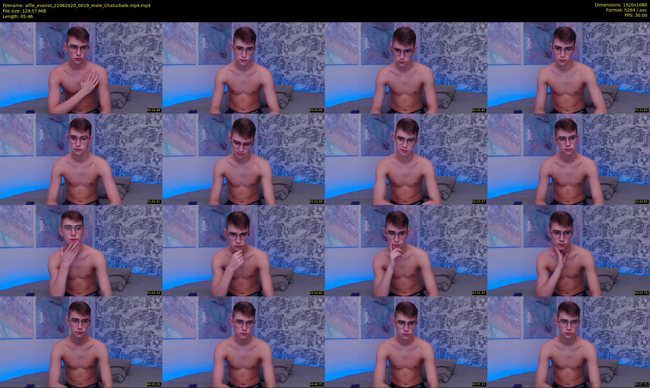 alfie_evanss — 6 minute Chaturbate male cam show recording, 1080p, Jun 22, 2020