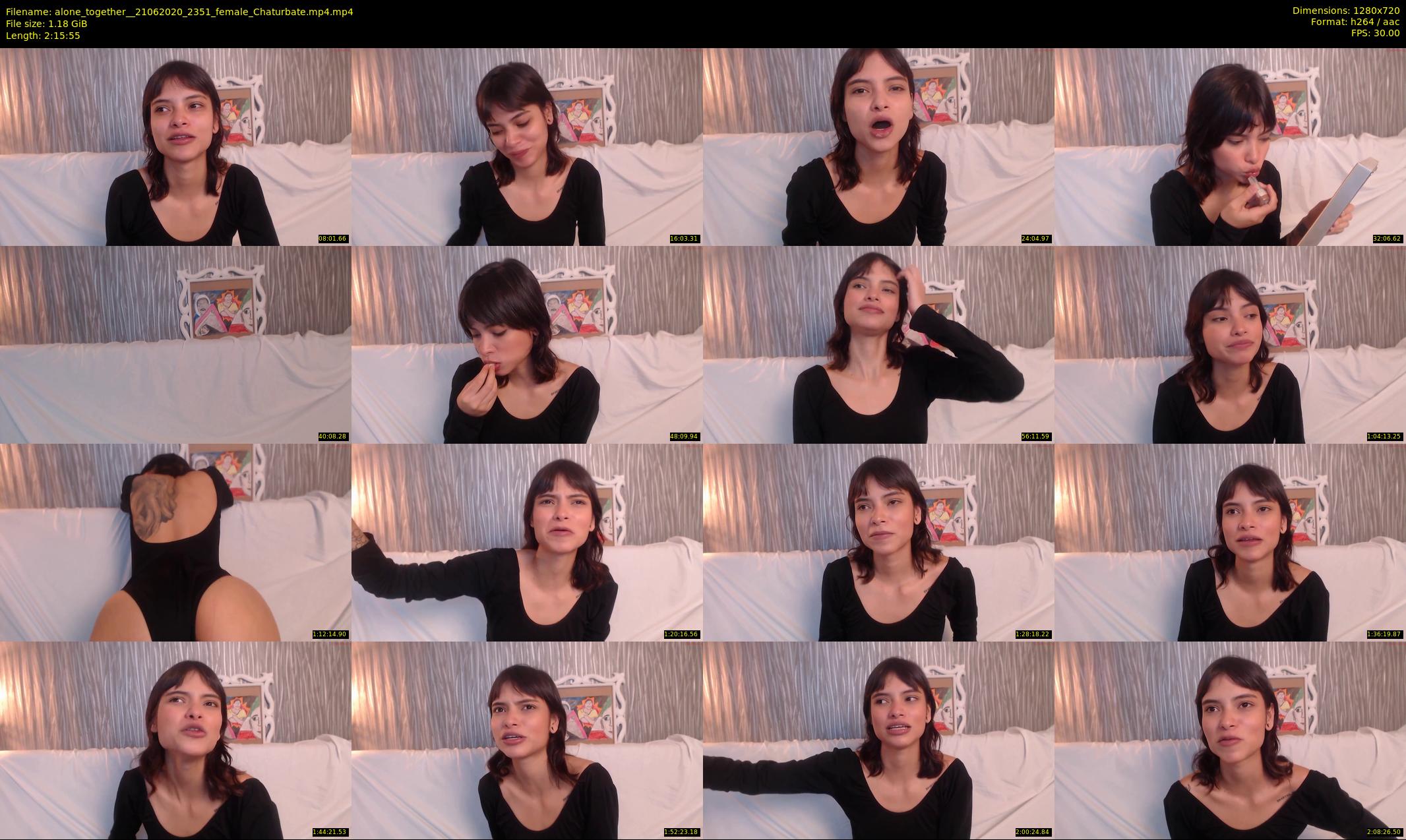 alone_together_ — 136 minute Chaturbate female cam show recording, 720p, Jun 21, 2020