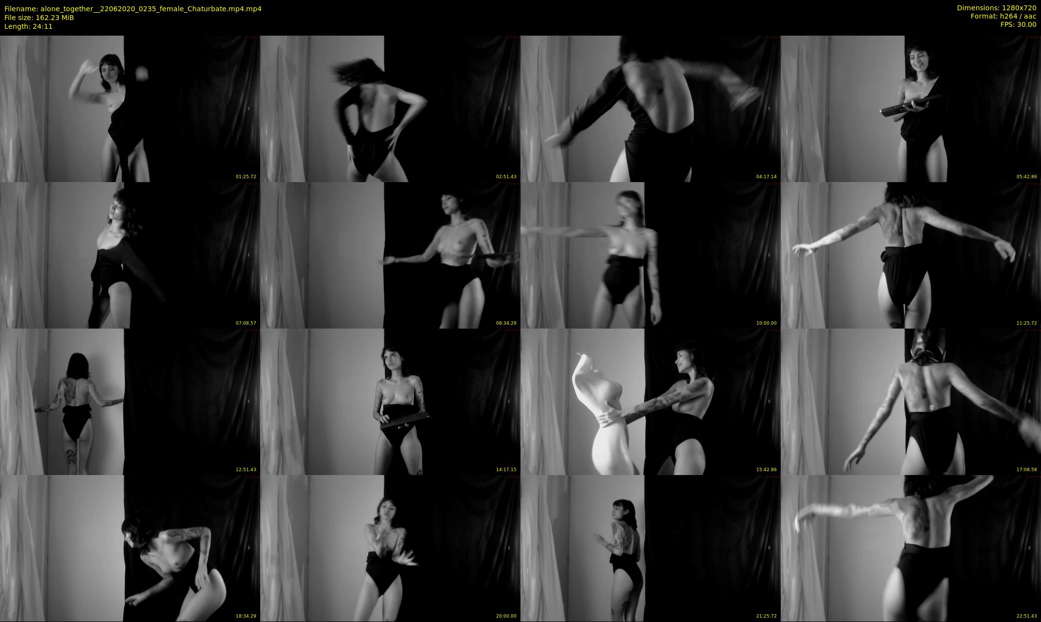alone_together_ — 25 minute Chaturbate female cam show recording, 720p, Jun 22, 2020