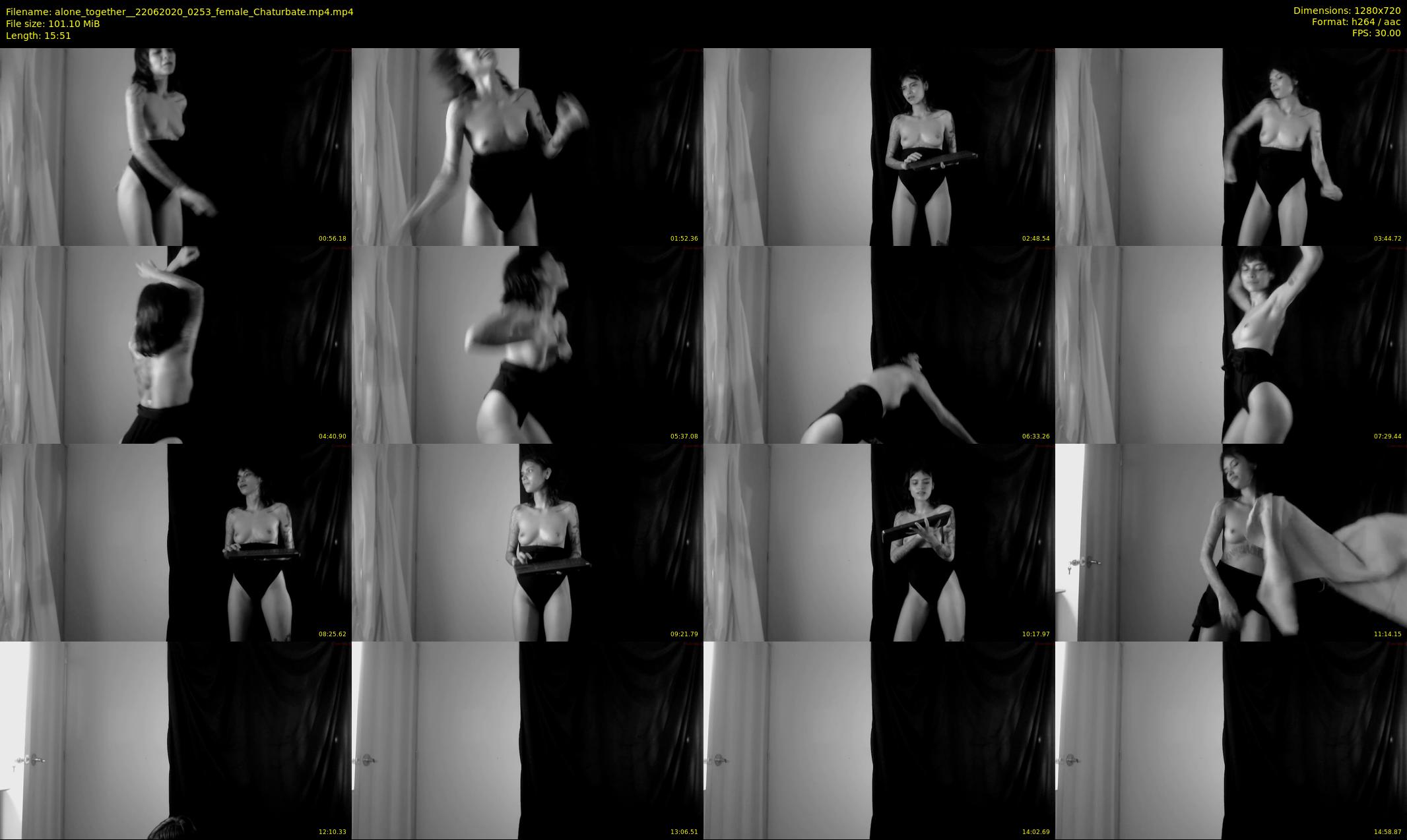 alone_together_ — 16 minute Chaturbate female cam show recording, 720p, Jun 22, 2020