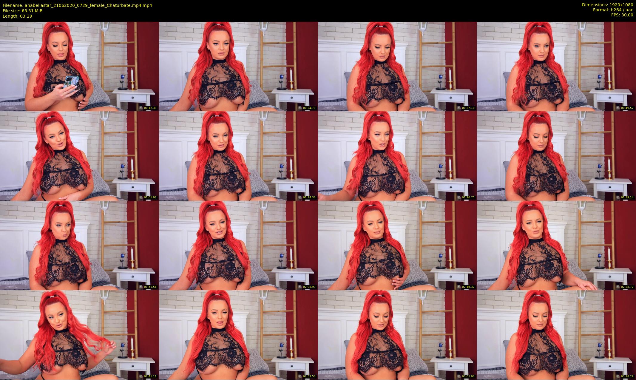 anabellastar — 4 minute Chaturbate female cam show recording, 1080p, Jun 21, 2020