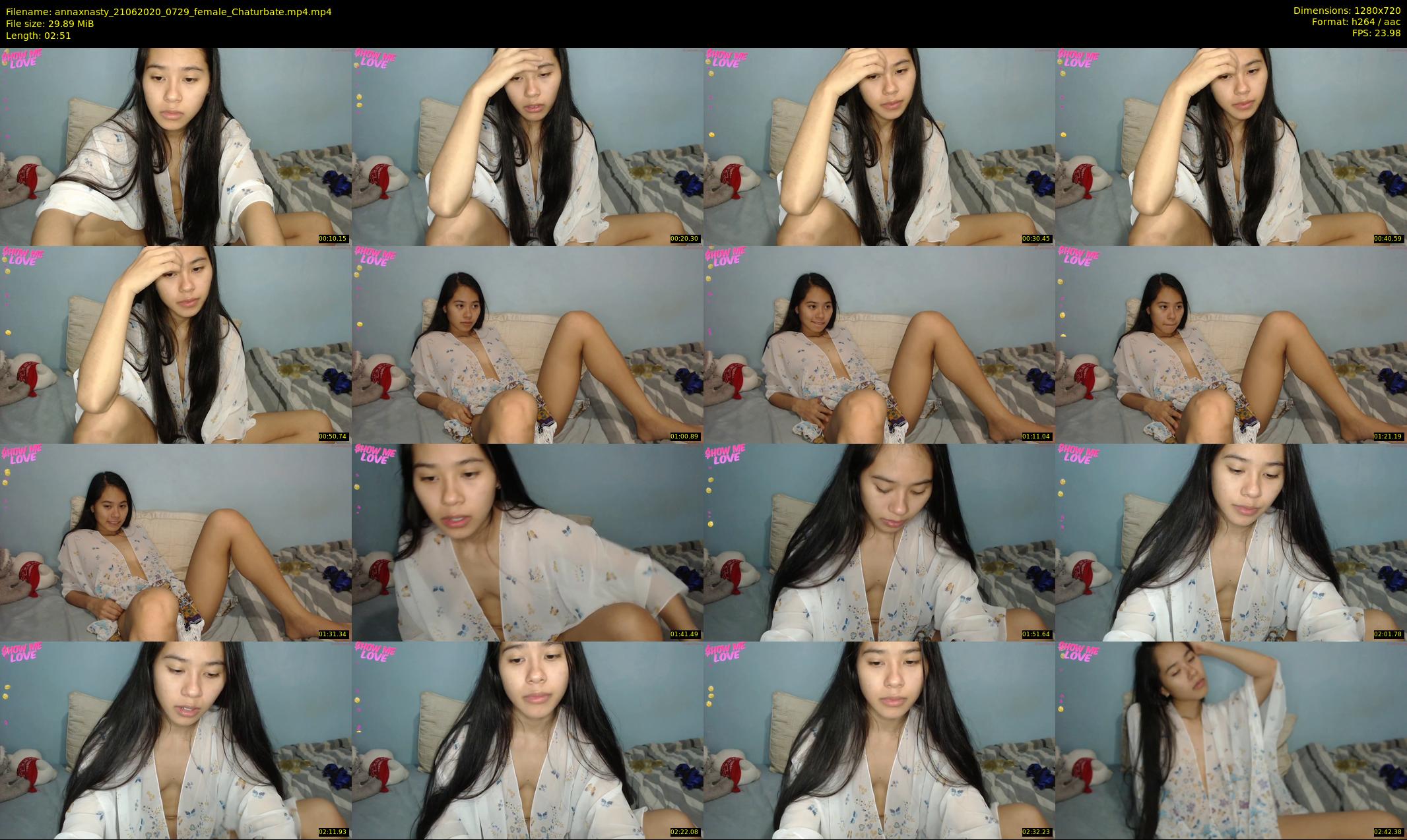 annaxnasty — 3 minute Chaturbate female cam show recording, 720p, Jun 21, 2020