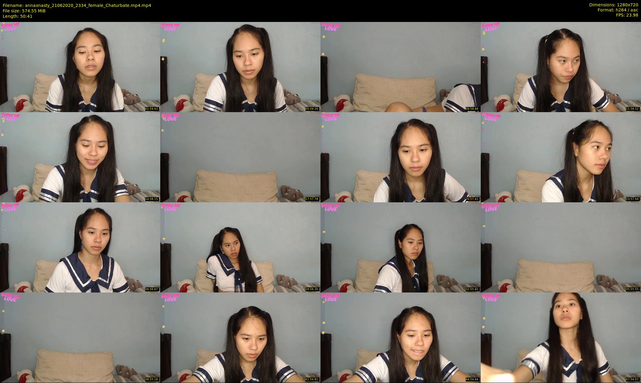 annaxnasty — 51 minute Chaturbate female cam show recording, 720p, Jun 21, 2020